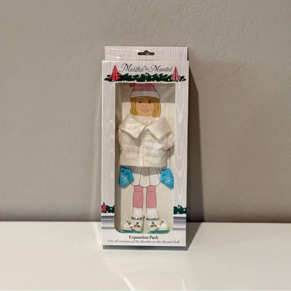 Martha On The Mantel Expansion Pack Ice Skating Christmas Martha Stewart